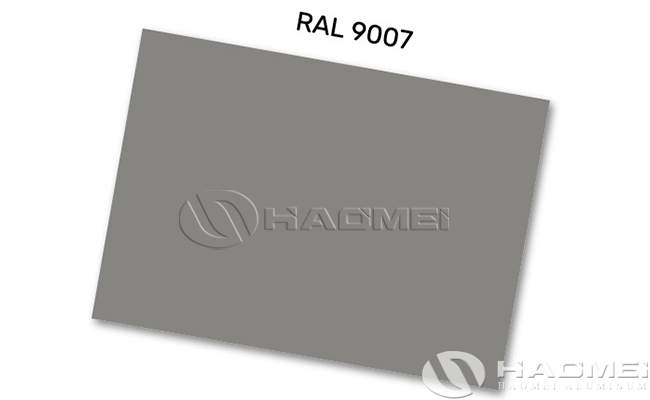 алюминиевый лист RAL 9007
